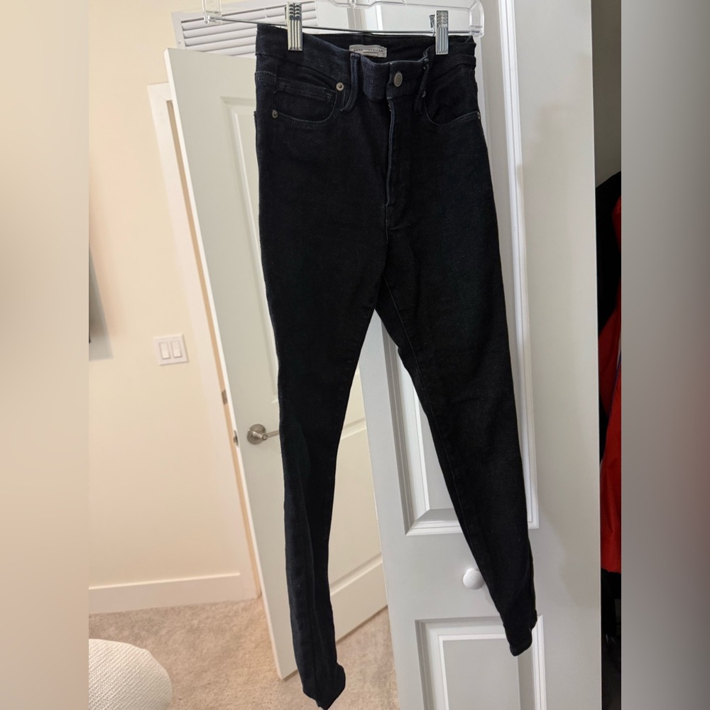 Good American one size fits all jeans skinny